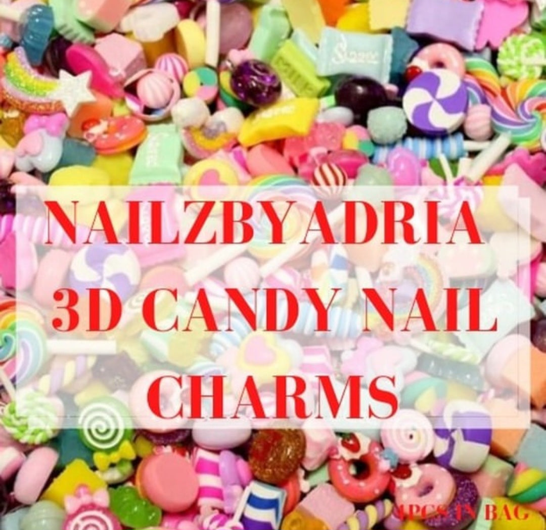 4pcs 3D Nail Art