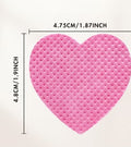 50pcs Heart Shaped Lint-Free Nail Wipes