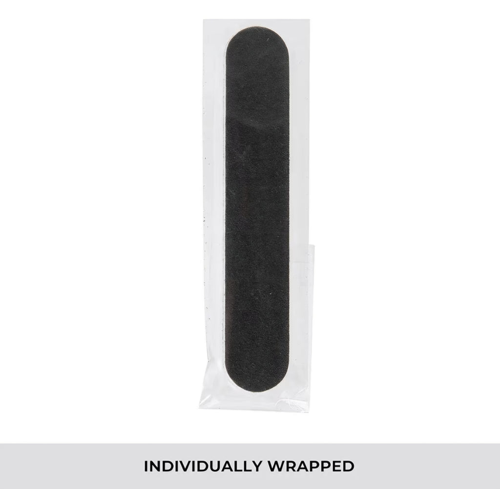 4pcs Mini 100/180 Black Nail File