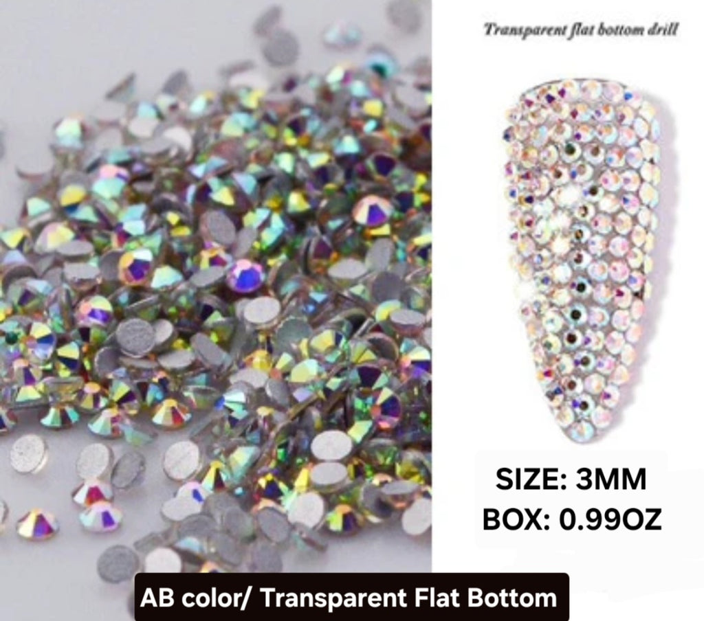 Crystal AB Rhinestones 0.99oz