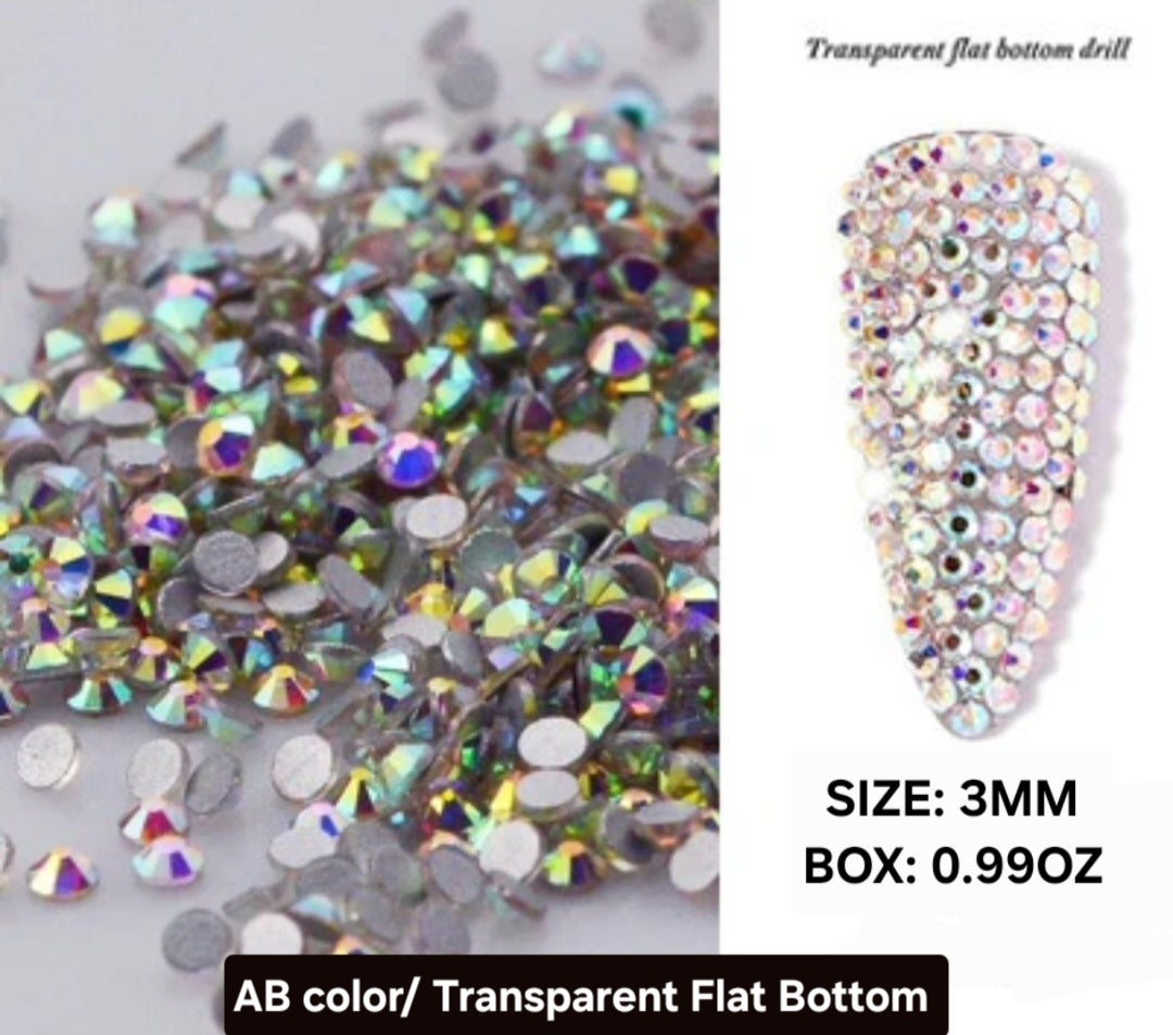 Crystal AB Rhinestones 0.99oz