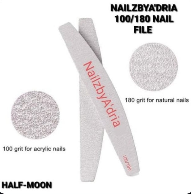 100/180 Nailzbyadria Nail File